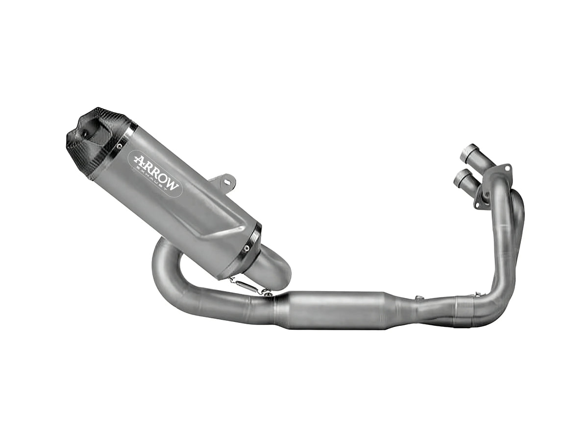 Arrow  Kawasaki Ninja 650/Z650 '23/24 E5+ Full System With Icon Titanium Silencer - 77501pk