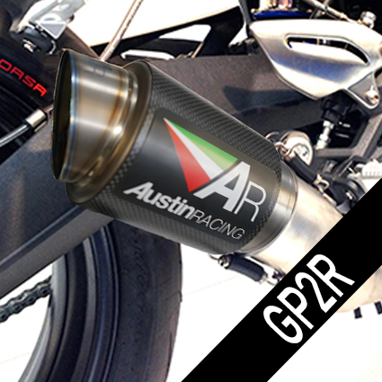 Austin Racing   GP1/R & GP2/R Slip On 2020 - 2024 PANIGALE V2 DE-CAT RACE EXHAUST SYSTEM AUR4