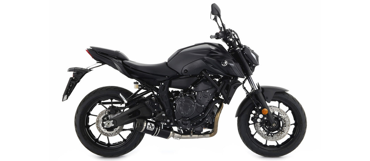 71758MI Arrow Yamaha Mt-07 21-24 Racing Stainless Steel Collector
