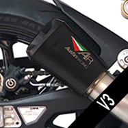 Austin Racing V3 muffler BMW S1000 XR 2021 - 2026 dB COMPLIANT slip-on exhaust AR52