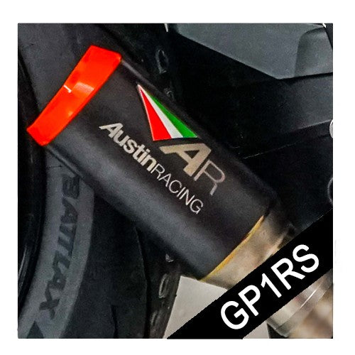 Austin Racing V3 BLACK ORANGE TIP    SLIP-ON 2014 - 2019 KTM SUPERDUKE 1290 R & 2016 - 2023 GT  AR52