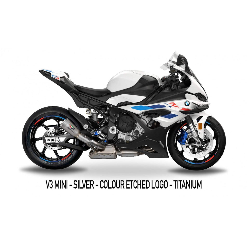 Austin racing 2020 - 2025 M 1000 R/RR COMPLIANT & RACE  SLIP-ON EXHAUST SYSTEM AUR43