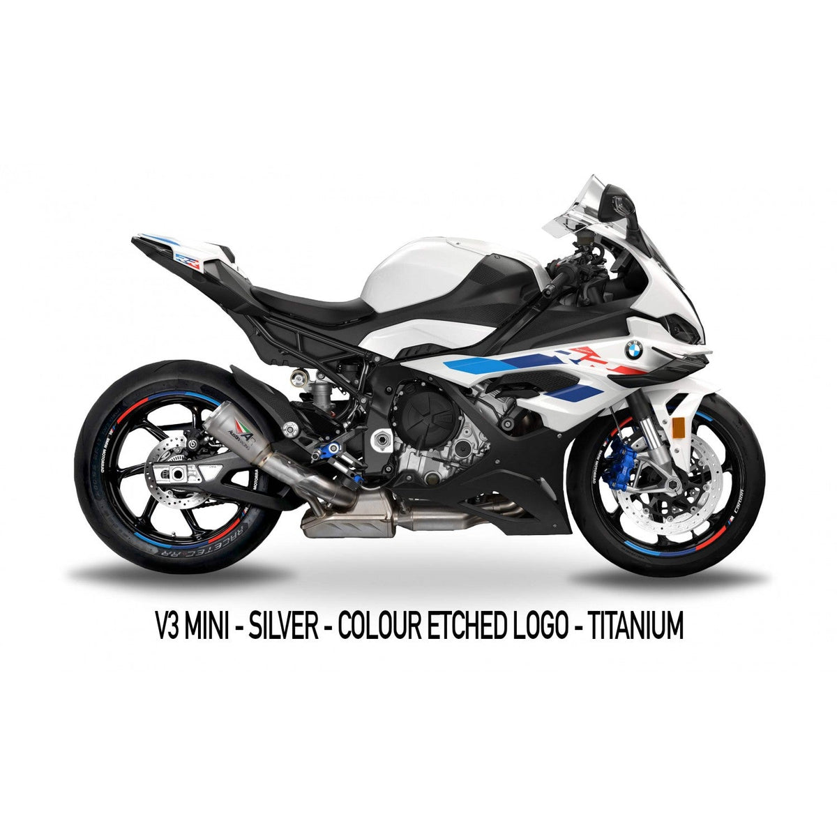 Austin racing 2020 - 2025 M 1000 R/RR COMPLIANT & RACE  SLIP-ON EXHAUST SYSTEM AUR43