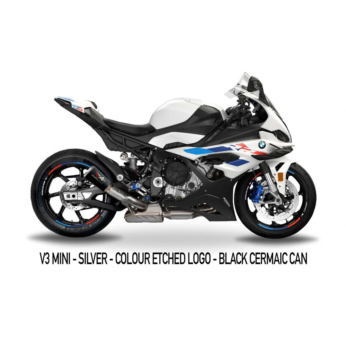 Austin racing 2020 - 2025 M 1000 R/RR COMPLIANT & RACE  SLIP-ON EXHAUST SYSTEM AUR43