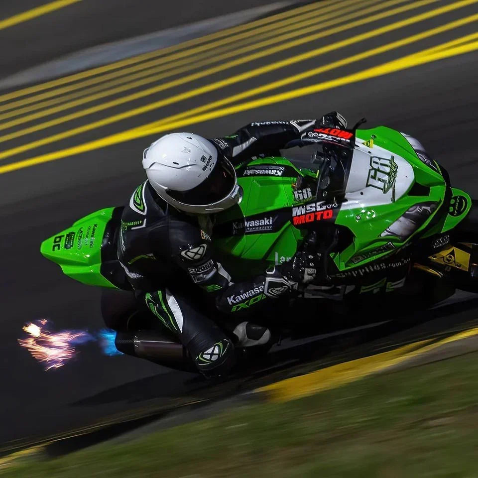 Vandemon  ZX10R /ZX10RR 2011-2025 Titanium full Exhaust system with  Carbon Fiber tip KAWAZX10EXTICFBA VA-89