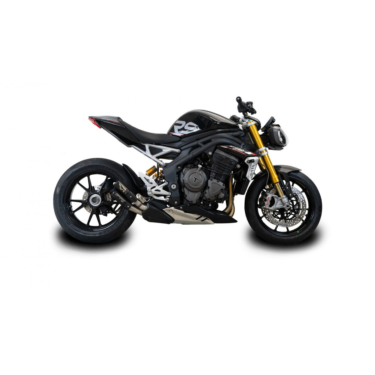 Austin Racing GP1RS 2021 - 2025 1200 SPEED TRIPLE dB COMPLIANT SLIP-ON EXHAUST SYSTEM AR58