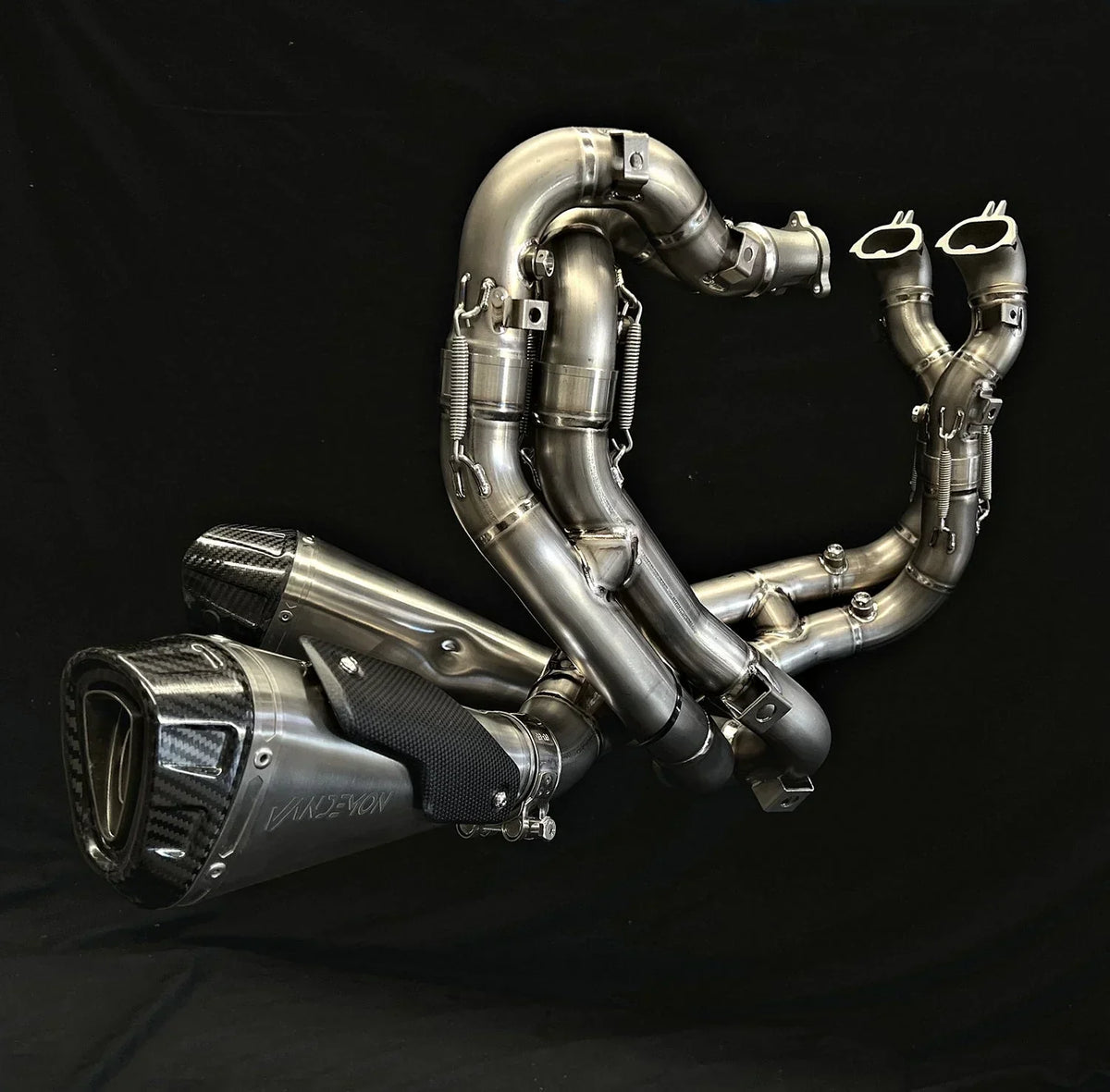 Vandemon  Ducati V4 / V4R Panigale & Streetfighter Full Titanium Exhaust system 2023-2024 SKU: DUCV4TIEXHSYSNC VA-44