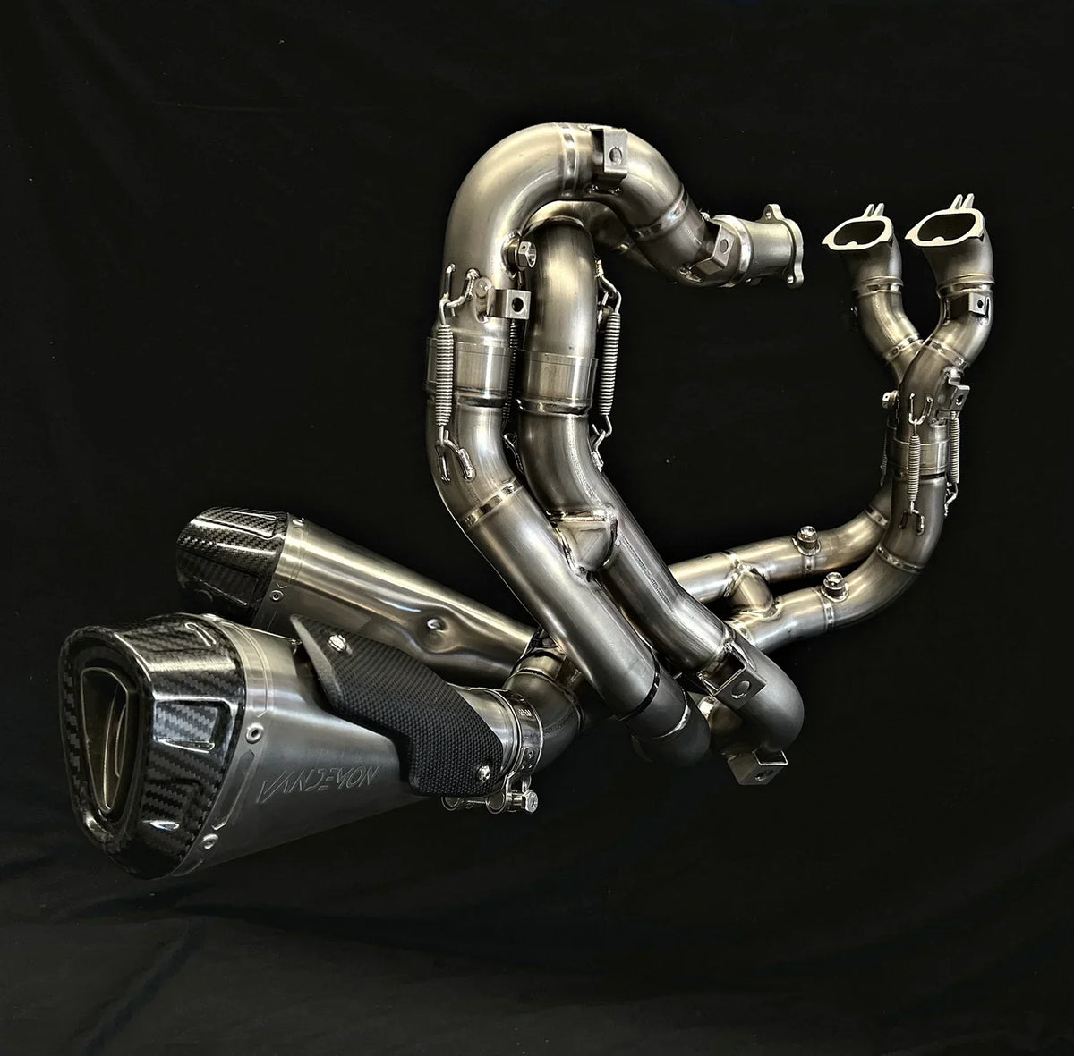 Vandemon  Ducati V4 Panigale & Streetfighter Full Titanium Exhaust system 2020-2022 DUCV4TIEXHSYSNB VA-45