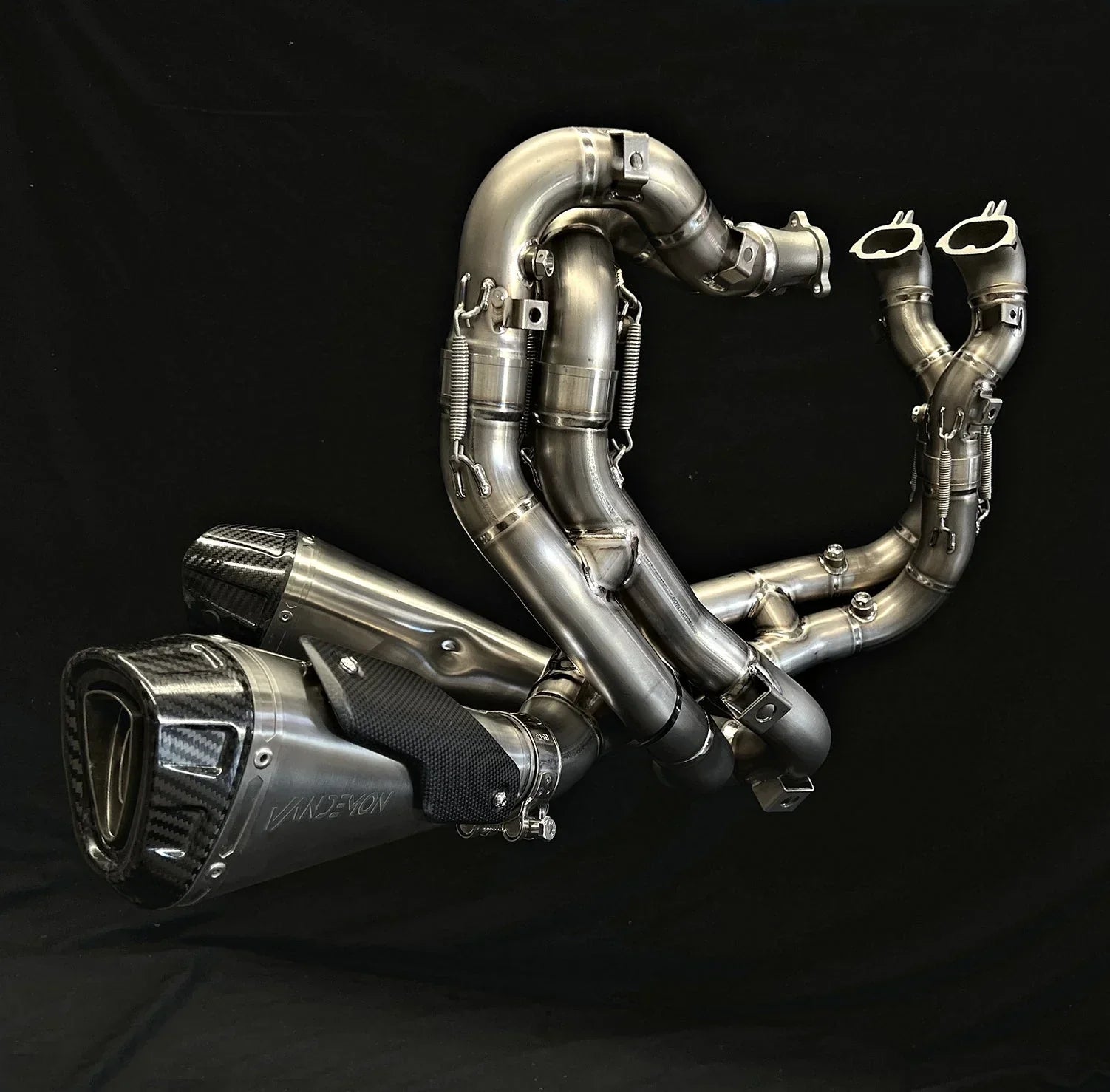 Vandemon  Ducati V4 / V4R Panigale & Streetfighter Full Titanium Exhaust system 2023-2024 SKU: DUCV4TIEXHSYSNC VA-44