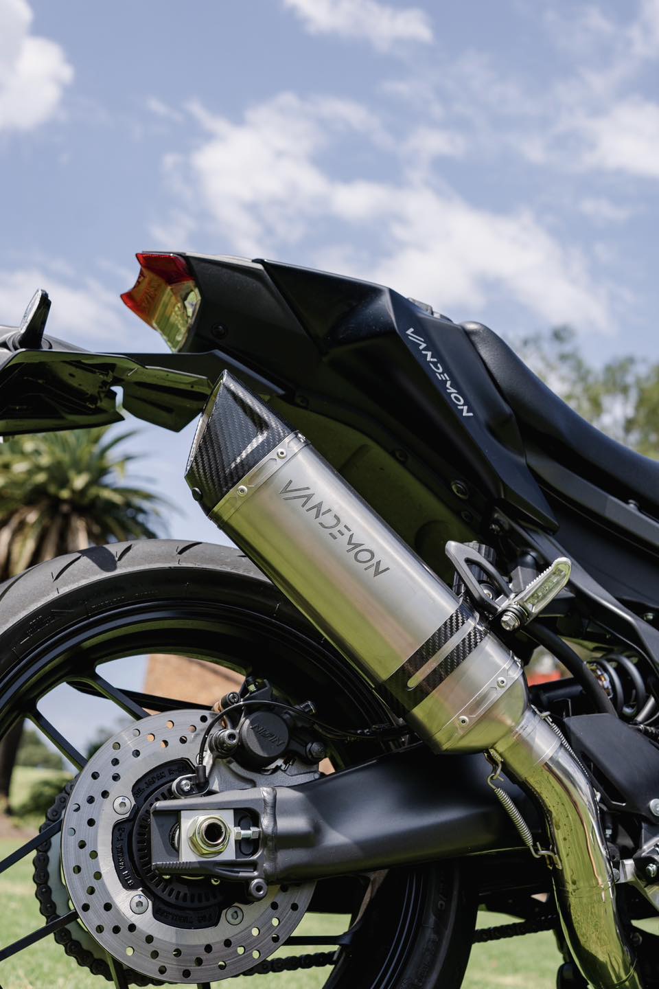 Vandemon  Yamaha GEN4 XSR900 and XSR900GP Titanium Exhaust System 2024-25 YAMAXSR9SMTIEXHA VA-77