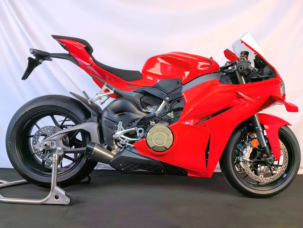 Vandemon Ducati Panigale V4 V4S Vandemon All Titanium LM Slip-On 2025 DUCV4PANTIMUFFLMA VA-163