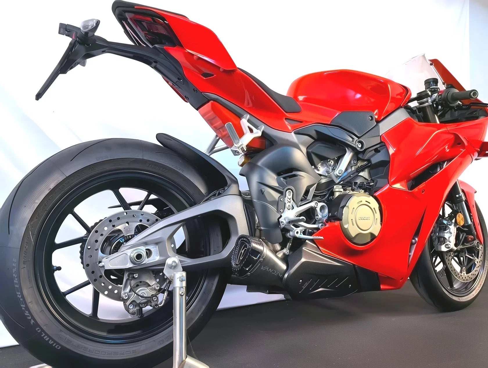 Vandemon Ducati Panigale V4 V4S Vandemon All Titanium LM Slip-On 2025 DUCV4PANTIMUFFLMA VA-163