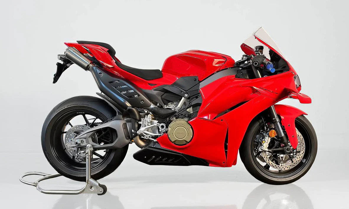 Vandemon 2025   Ducati Panigale V4 and V4S High Mount Exhaust System DUCV4PANHMEXHMESB VA-90