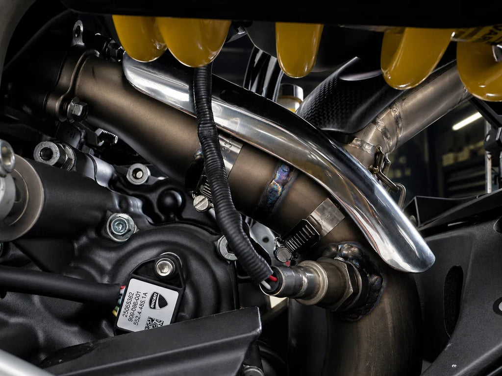Vandemon  Ducati Panigale/ Streetfighter V2 and V2S 890 Titanium High Mount Full Exhaust 2025-2026  DUCV2TIEXHSMESB VA-170