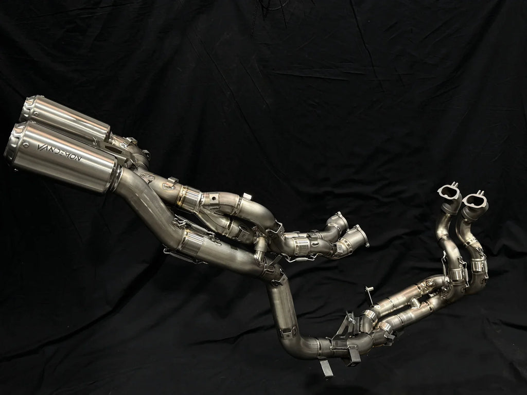Vandemon Ducati Panigale V4 and V4S 2025-2026 High Mount Race Exhaust System   DUCV4PANHMEXHMESB VA-90