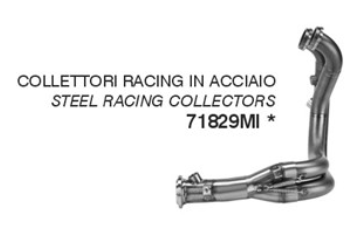 Arrow DUKE 990 / 990 RC R 2026 Stainless Steel Racing Headers 71829MI