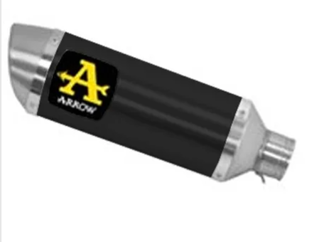 Arrow Suzuki Gsx-R 600/750 '08-10 Homologated Aluminium Dark Thunder Silencer For Arrow Mid-Pipe 71729aon