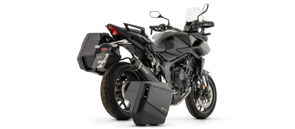 Arrow Honda CB 1000 GT 2026 Indy Race EVO Aluminium Dark Slip On With Carbon End Cap 77527AKN