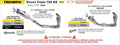 Arrow Triumph STREET TRIPLE 765 RX 2026+ Full System With Indy Race EVO Aluminium Dark Slip Ons 77025AKN