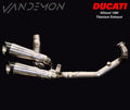 IN STOCK Vandemon Ducati XDiavel & Diavel S 1260 Vandemon Titanium Exhaust System 2016-22 SKU: DUCDVLTITANEXHA VA-9