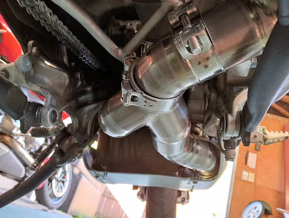 Vandemon  Ducati Multistrada V4 Titanium Slip-On Muffler & Cat-Delete 2021-2025 DUCV4MTSTIMUFFC VA-33