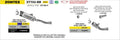 Arrow Zontes ZT703-RR 2025/2026 Indy Race EVO Aluminium Dark Slip On With Carbon End Cap 77526AKN