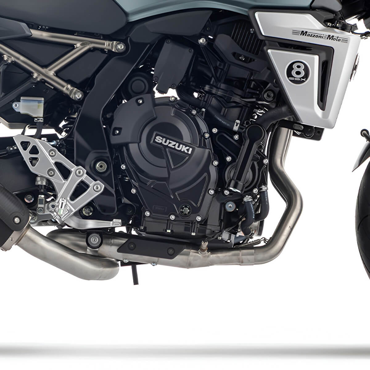 Arrow Racing Collector for Suzuki GSX-8 R/S & T/TT 2023+