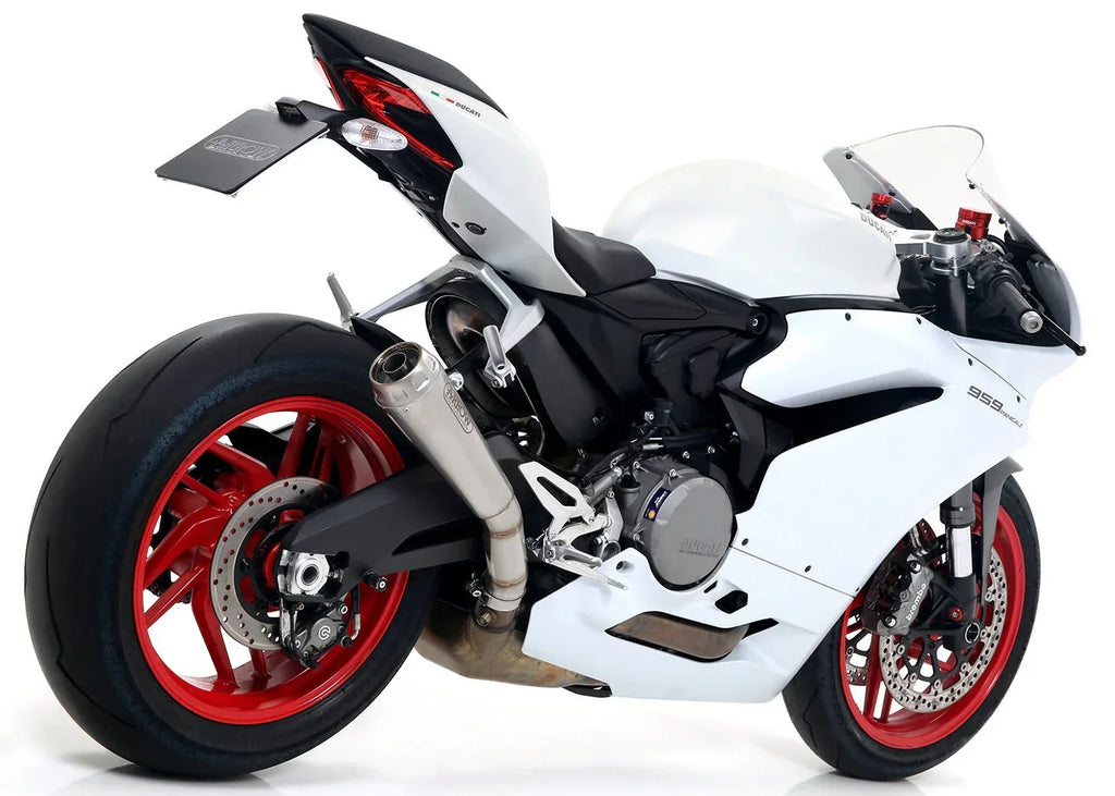 Arrow Ducati 959 Panigale 16-19  NOT US MODELS Homologated Nichrom Pro-Race Silencer With Welded Link Pipe For Original Collectors 71880pri