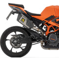 Arrow Competition Pista Full Exhaust, Titanium/Carbon for KTM RC 390 '22-