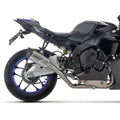 Arrow 71247HK Indy Race Evo Half System Exhaust, Titanium for Yamaha YZF-R1 '25-