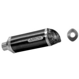 71701AKN  Arrow Street Thunder Exhaust, Aluminium Dark for Yamaha YZF-R6 06-16