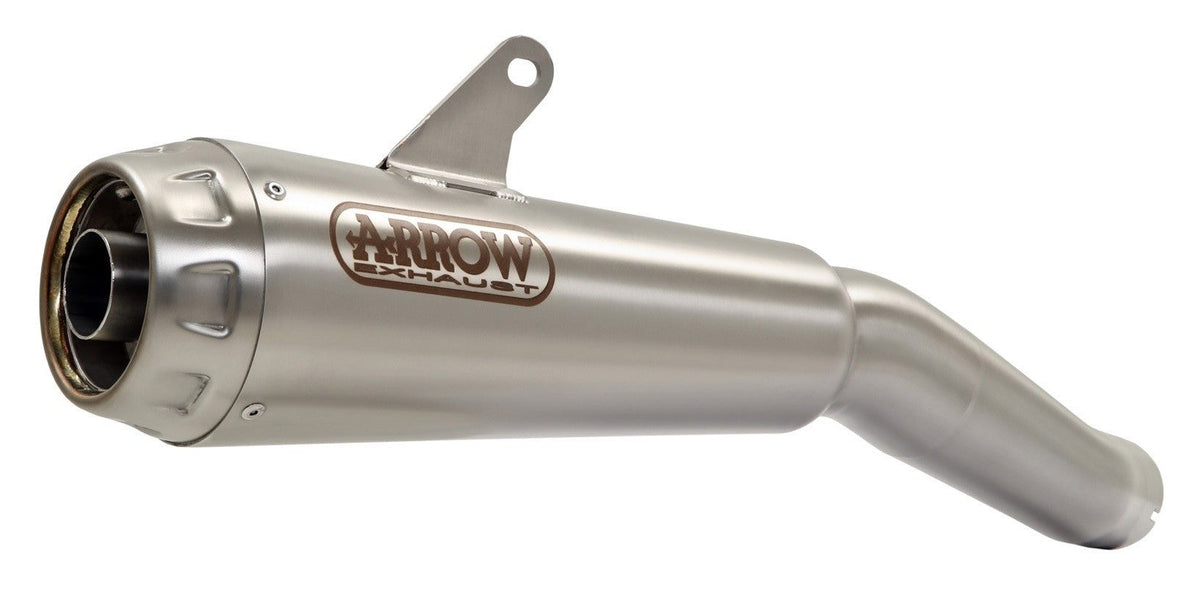 Arrow Pro-Race Slip-on Exhaust Nichrome with Steel End Cap ZX-6R 636 2009-2025 2026 2027 71898PRI