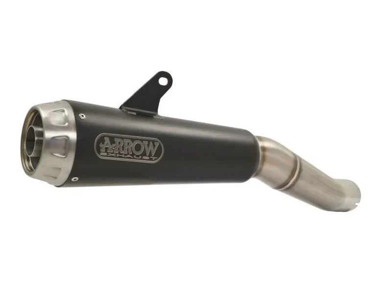 Arrow Ducati 959 Panigale 16-19 NOT US MODELS   Homologated Nichrom Dark Pro-Race Silencer With Welded Link Pipe For Original Collectors 71880prn