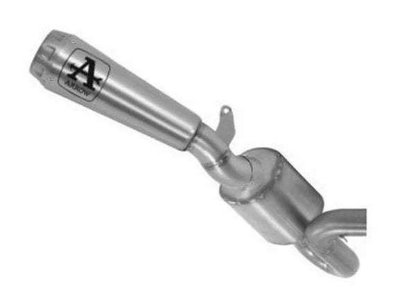 71951PRI  Arrow Pro-Race Slip-on Exhaust, Nichrome for Ducati Scrambler 800 Icon 2021-2025