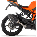 Arrow 71957AKN Indy Race Evo Slip-on Exhaust, Aluminum Dark for KTM RC 390 (2022-)