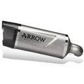 Arrow 71964PK Indy Race EVO Exhaust, Titanium with Carbon Cap for Honda NX500 / CB500 Hornet