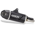Arrow Indy Race EVO Slip-on Exhaust, Aluminum Dark for Kawasaki Ninja 650/Z650 2024+