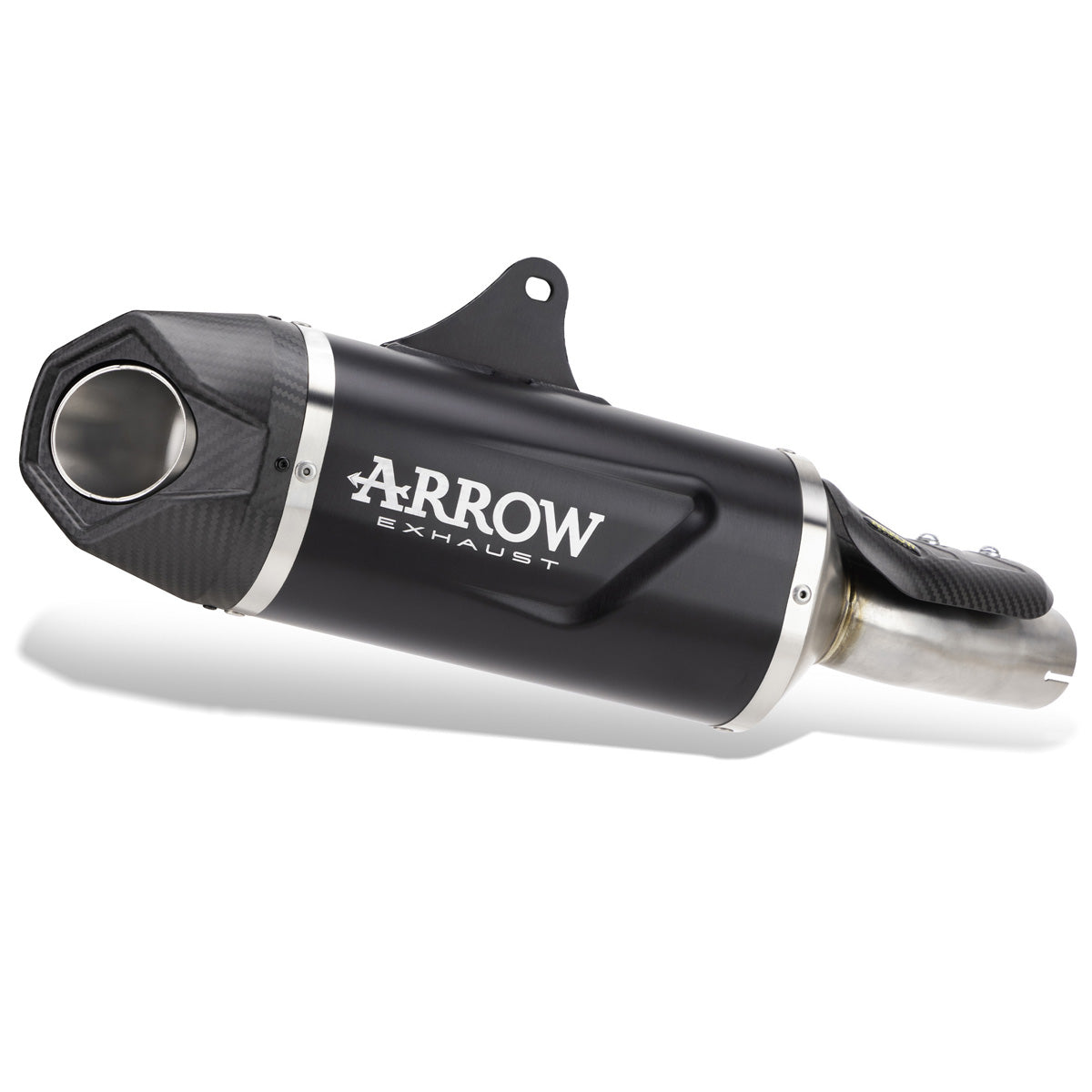 Arrow Indy Race EVO Slip-on Exhaust, Aluminum Dark for Kawasaki Ninja 650/Z650 2024+