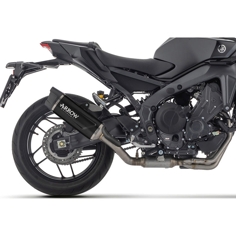 Arrow 71970AKN Indy-Race Evo Homo. Full Exhaust, Aluminum Dark for Yamaha MT-09 '24-