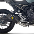 Arrow Works Slip-on Exhaust, Nichrome Dark for Suzuki GSX-8 R/S/T/TT 2023+