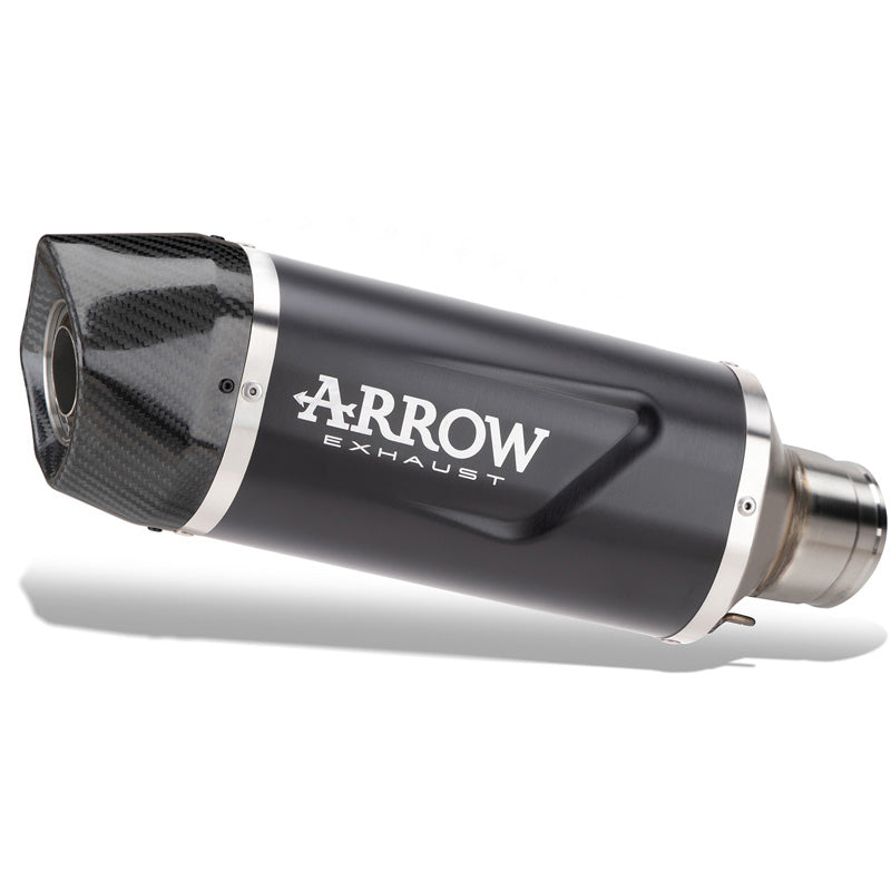 Arrow 71981AKN Indy Race Evo Homo. Full Exhaust, Aluminum Dark for Yamaha YZF-R9 '25-