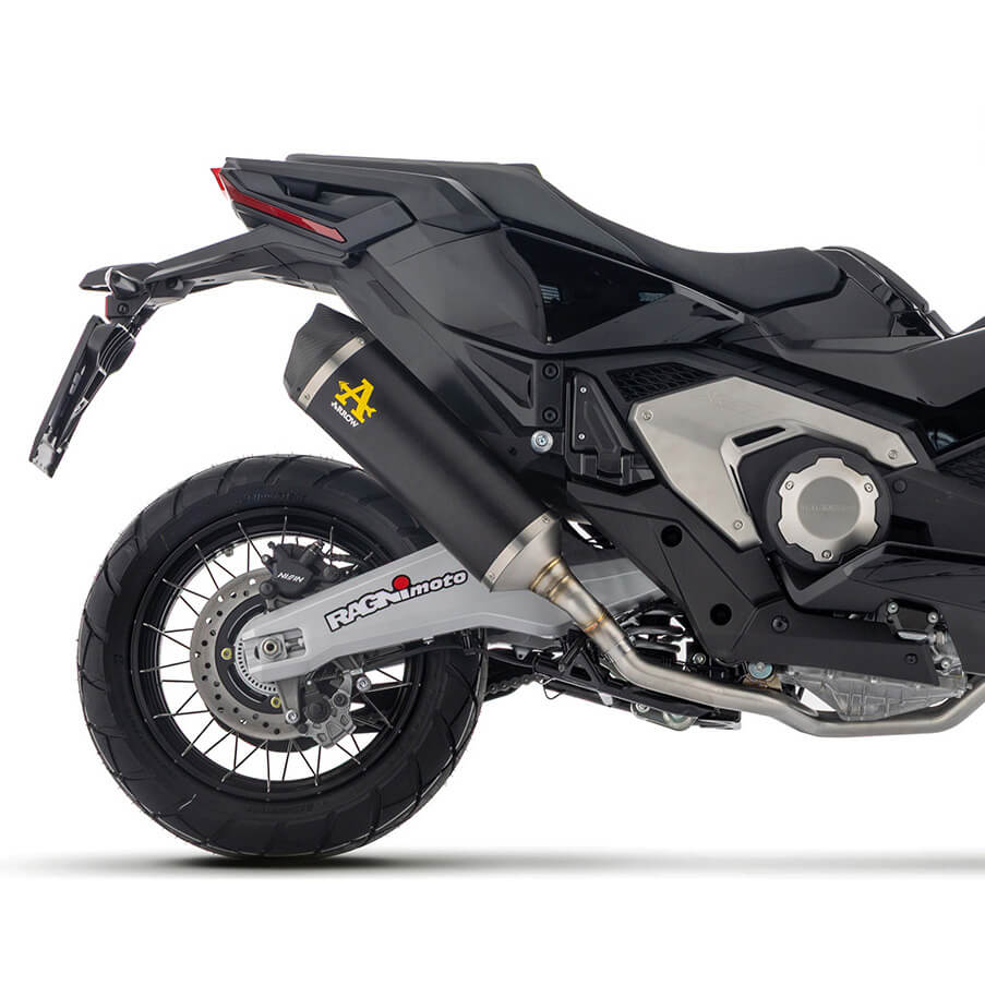 Arrow 71985AKN Race-Tech Long Exhaust Dark for Honda X-Adv 750 '25-