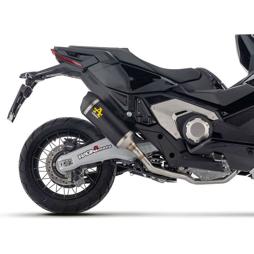 Arrow 71985AKNC Race-Tech Short Exhaust Aluminum Dark for Honda X-Adv 750 '25-