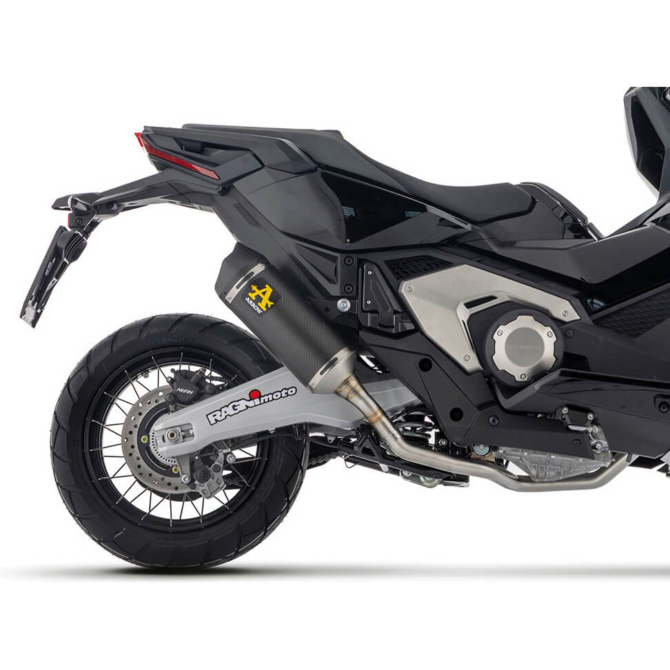 Arrow 71985MKC Race-Tech Short Exhaust Carbon Fiber for Honda X-Adv 750 '25-