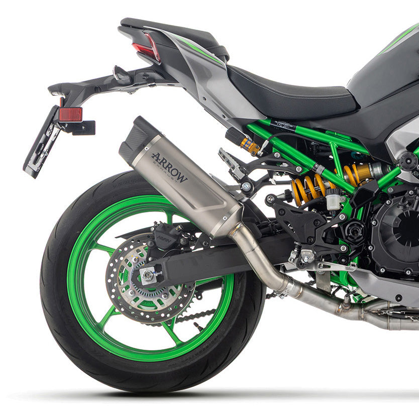 Arrow 71986PK Indy Race EVO Exhaust, Titanium for Kawasaki Z900 (2025-)