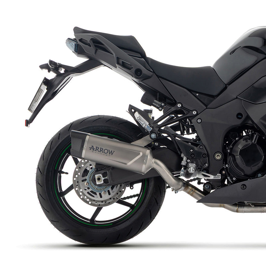 Arrow 71987PK Indy Race Evo Exhaust, Titanium for Kawasaki Ninja 1100 SX (2025-)