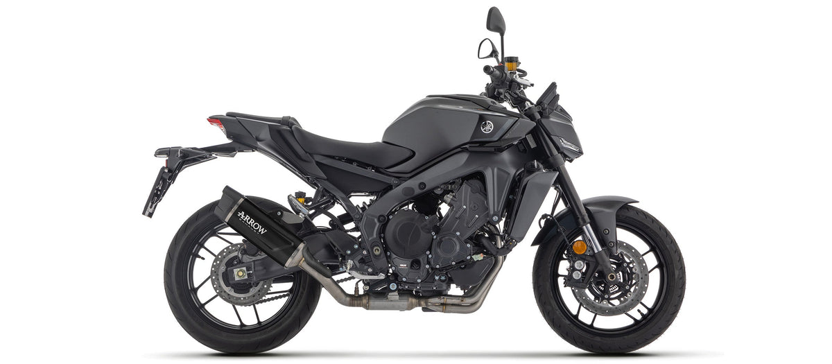 Arrow Full System With Indy Race Evo Aluminium Dark" Slip On"