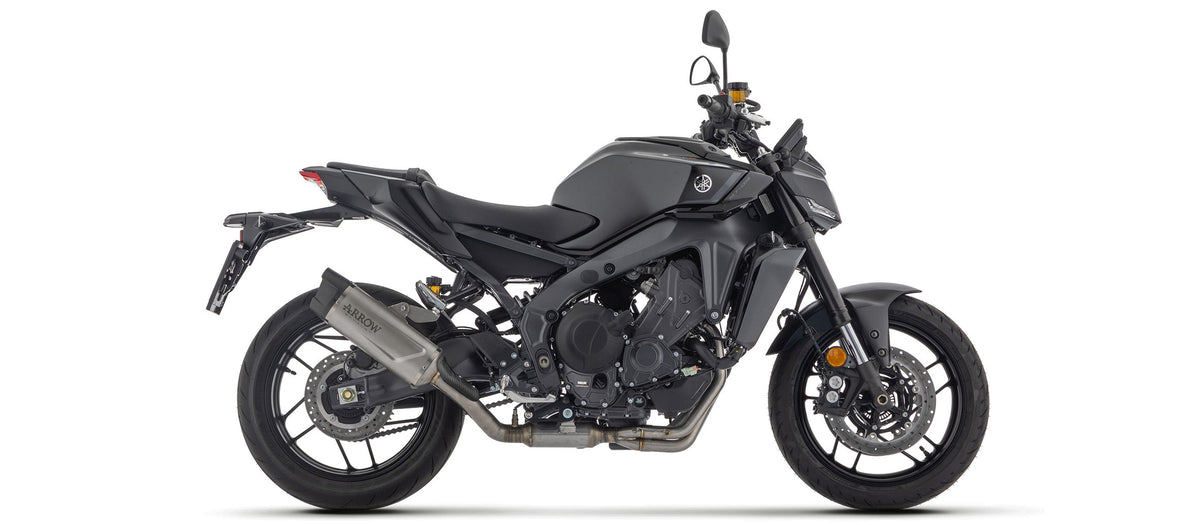 Arrow Full System With Indy Race Evo Titanium Slip On With Carbon End Cap