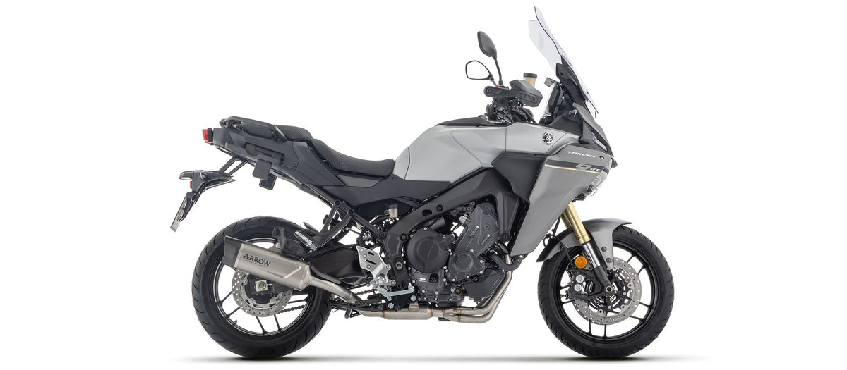Arrow Full System With Indy Race Evo Titanium Slip On With Carbon End Cap