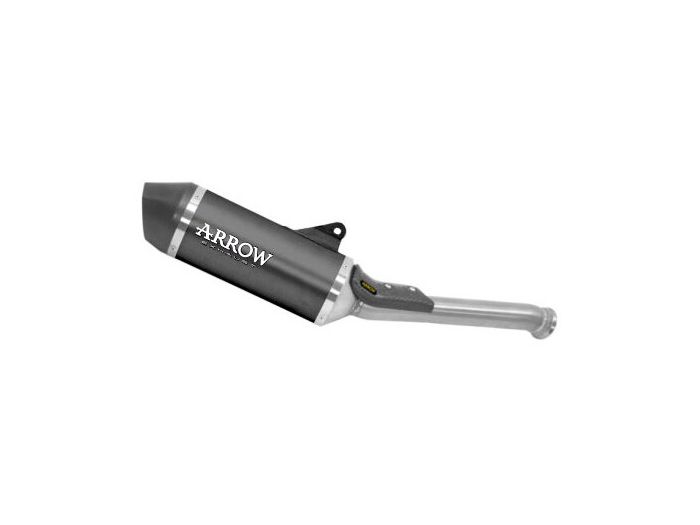Arrow KTM 790 ADVENTURE 2025 HOMOLOGATED RACE TECH ALUMINIUM DARK EXHAUST 71990AKN